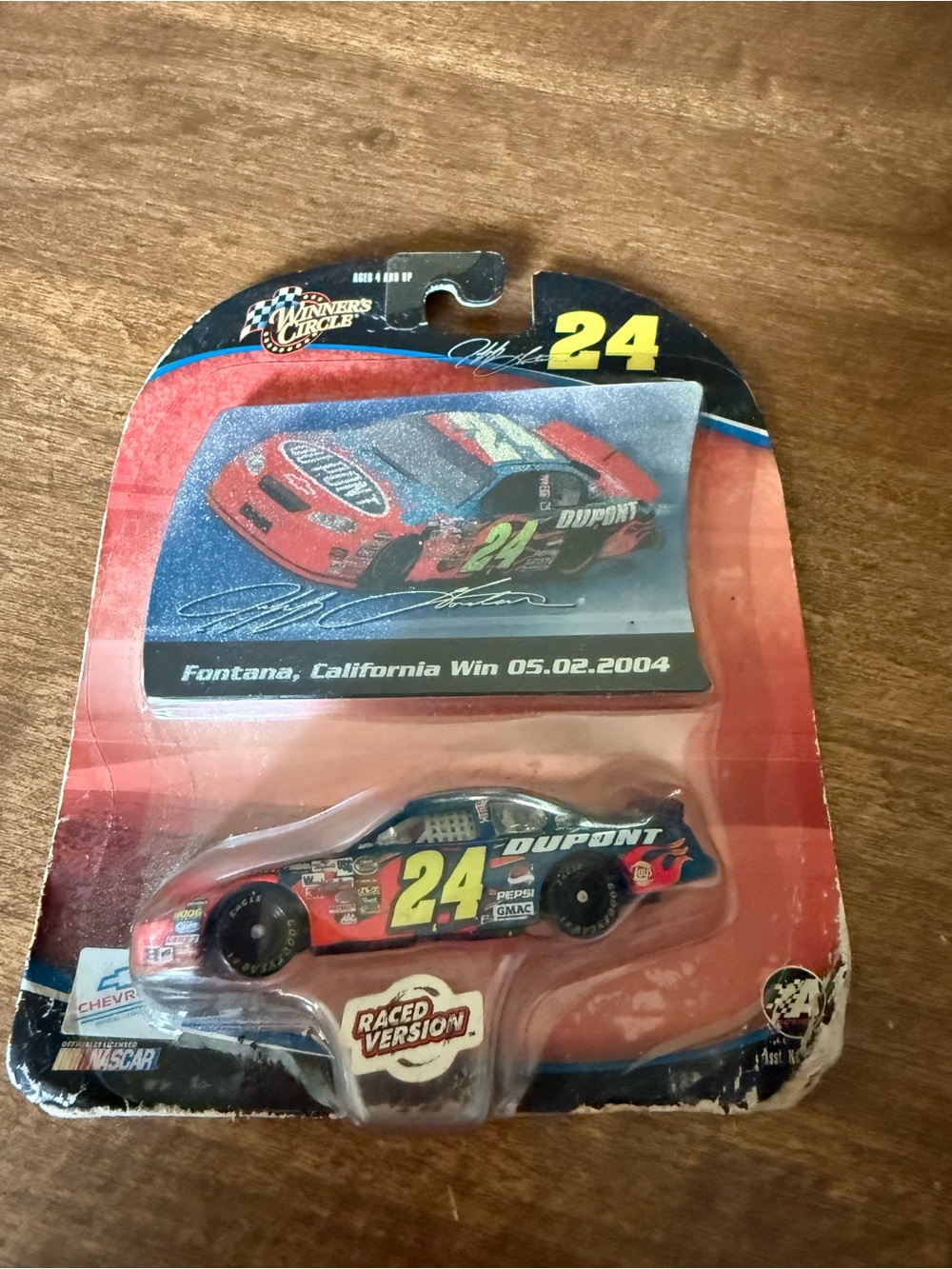 #24 Red Kids Racing Car Toy - Winner's Circle
